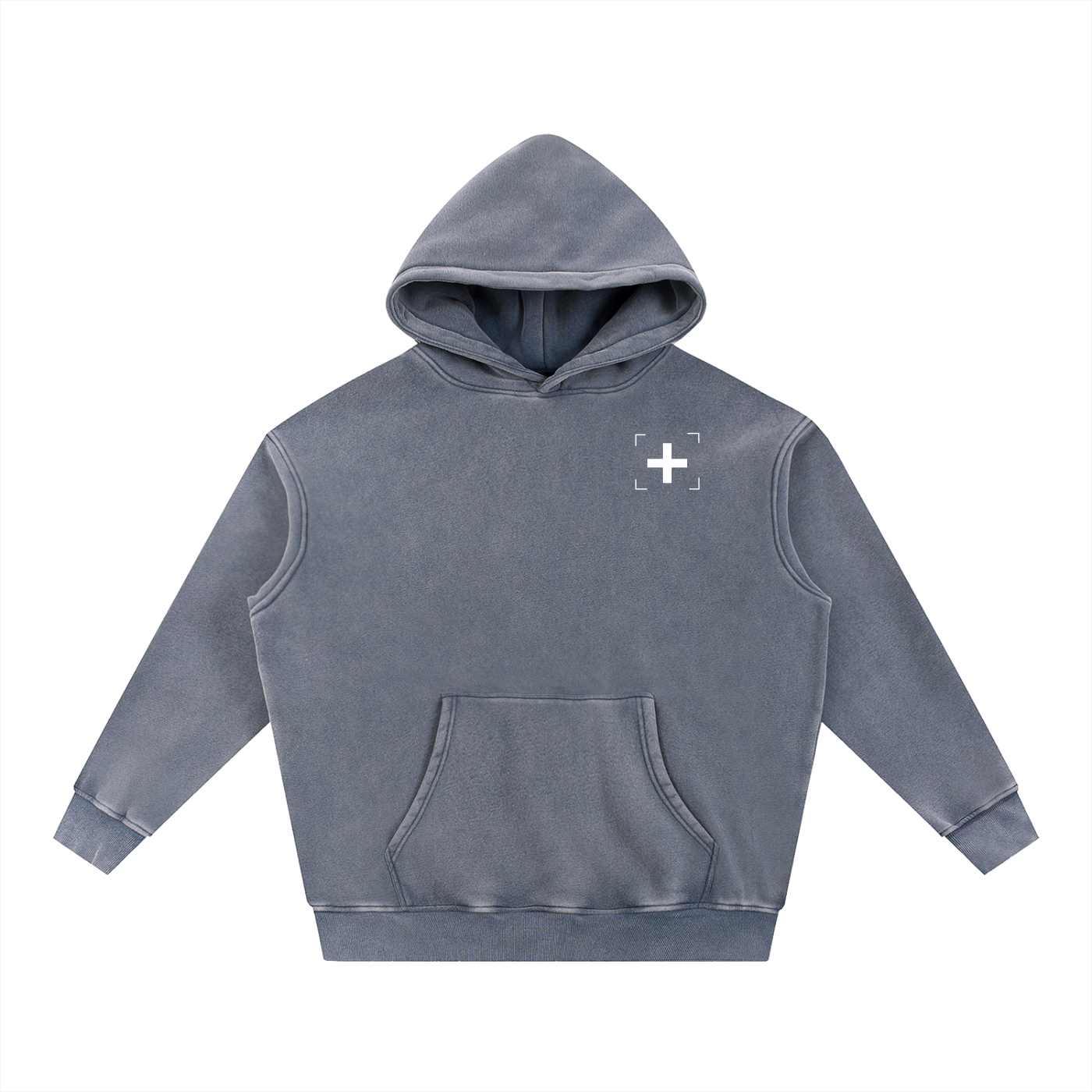 Legacy of Makers - Snow Wash Fleece Oversize Hoodie