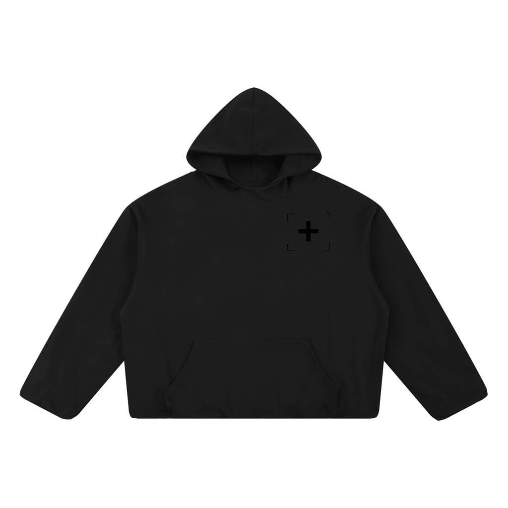 Legay of Makers - Boxy Gather-Hem Hoodie