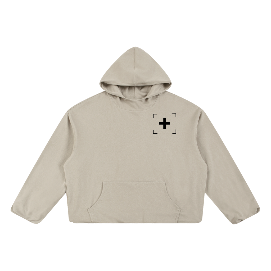 Legay of Makers - Boxy Gather-Hem Hoodie